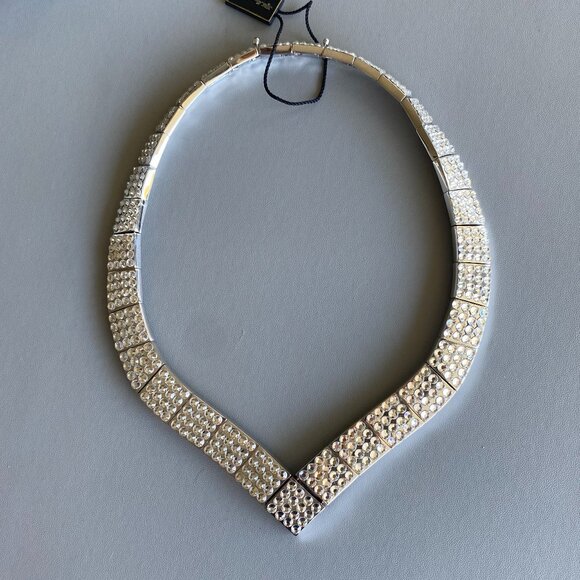 Butler FAC Crystal Glamorous Choker Necklace - Picture 3 of 7